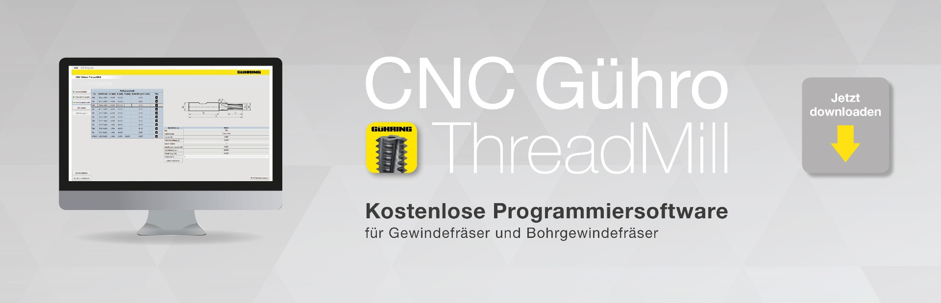 CNC Gühro Thread Mill Software